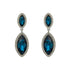 TWO-TIER HALO EARRINGS